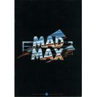 MAD MAX Japanese program '80 different art of Mel Gibson, George Miller sci-fi classic!
