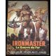IRONMASTER French "petite" Movie Poster 40x60 cm '84 Italian Mad Max 
