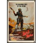MAD MAX 1sh R83 art of wasteland cop Mel Gibson, George Miller Australian classic!