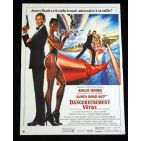 JAMES BOND A View to a Kill French Movie Poster 15x21 '85 R. Moore 007