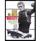 BULLITT French Movie Poster 47x63 '68 Steve McQueen, Peter Yates