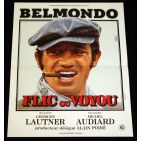 FLIC OU VOYOU French Movie Poster 15x21 '78 Jean-Paul Belmondo