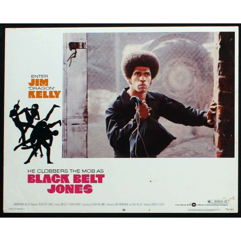 LA CEINTURE NOIRE Photo de film 3 28x36 - 1974 - Jim Kelly, Robert Clouse