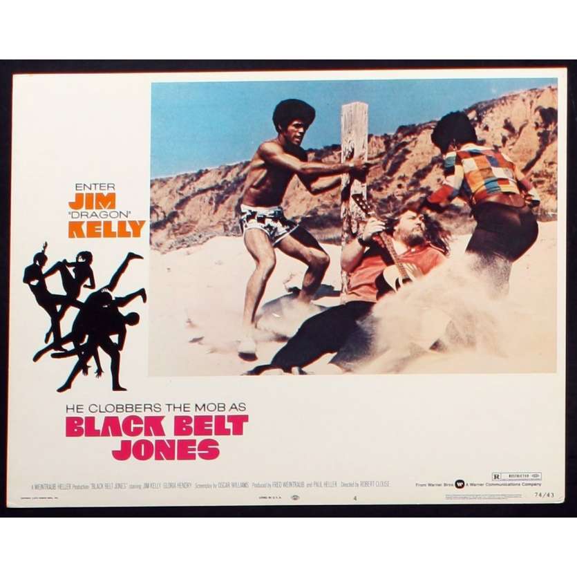 LA CEINTURE NOIRE Photo de film 1 28x36 - 1974 - Jim Kelly, Robert Clouse