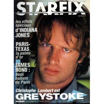 STARFIX N°19 Magazine - 1984 - Greystoke - Indiana Jones STARFIX N°19 Magazine - 1984 - Greystoke - Indiana Jones