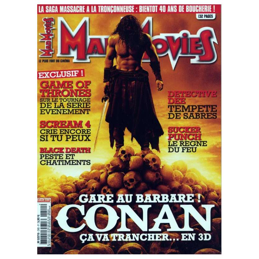 MAD MOVIES N°240 Magazine - 2011 - Conan