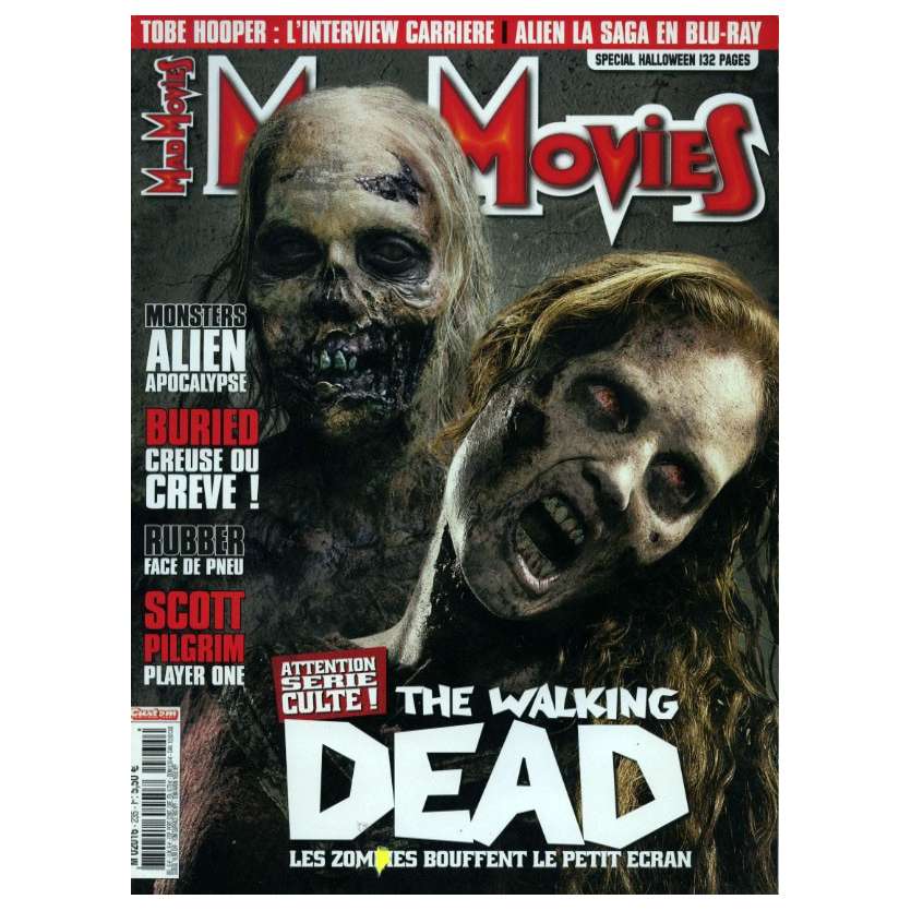 MAD MOVIES N°235 Magazine - 2010 - Walking Dead