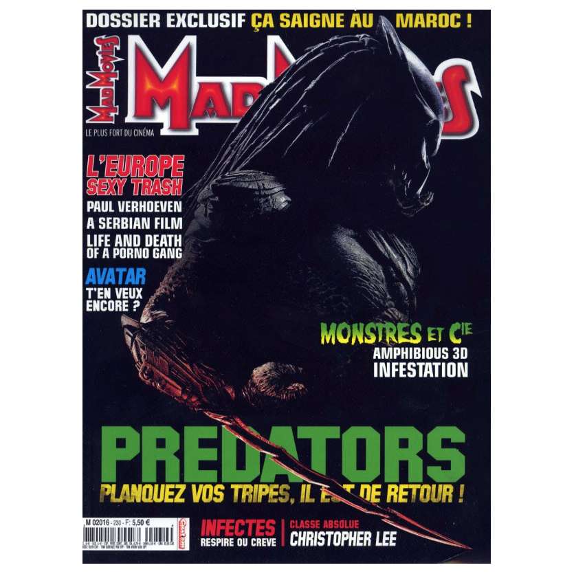 MAD MOVIES N°230 Magazine - 2010 - Predators