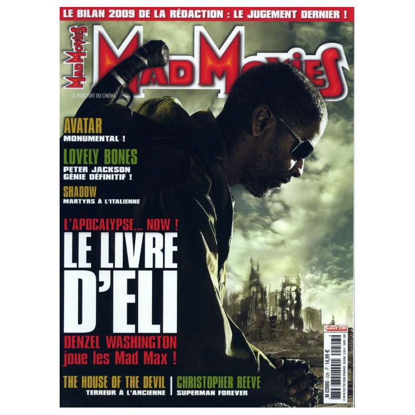 MAD MOVIES N°226 Magazine - 2010 - Le Livre d'Eli