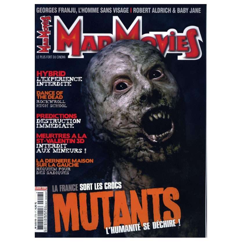 MAD MOVIES N°218 Magazine - 2009 - Mutants