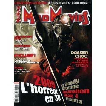 MAD MOVIES N°215 Magazine - 2009 - L'horreur en 3D