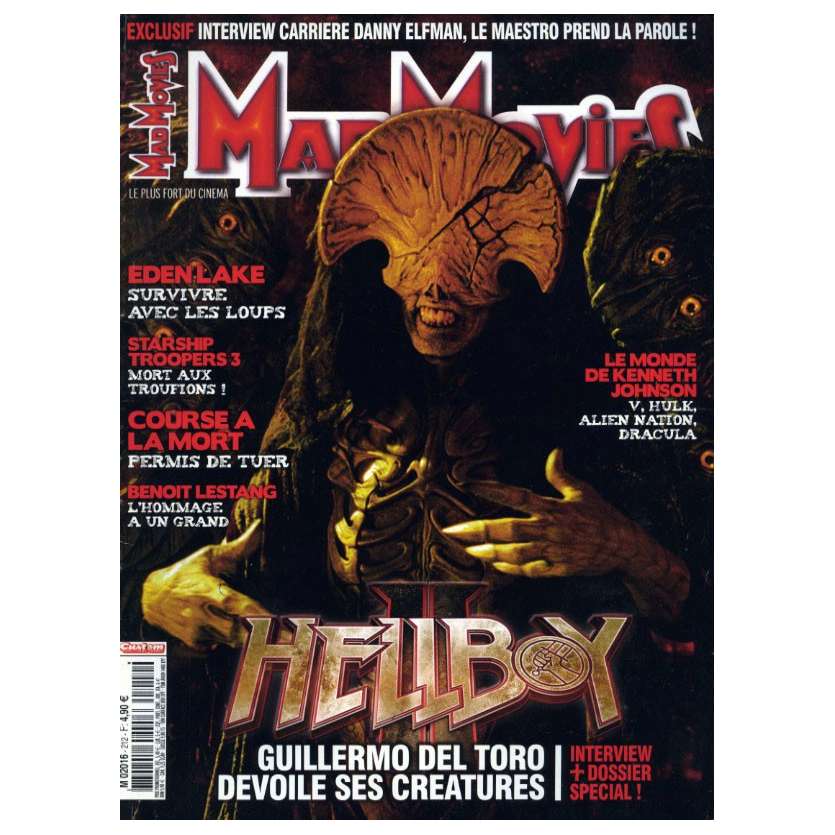 MAD MOVIES N°212 Magazine - 2008 - Hellboy