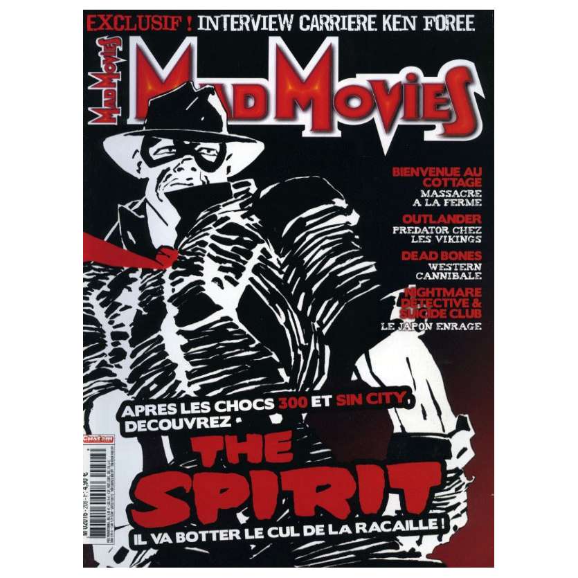 MAD MOVIES N°208 Magazine - 2008 - The Spirit