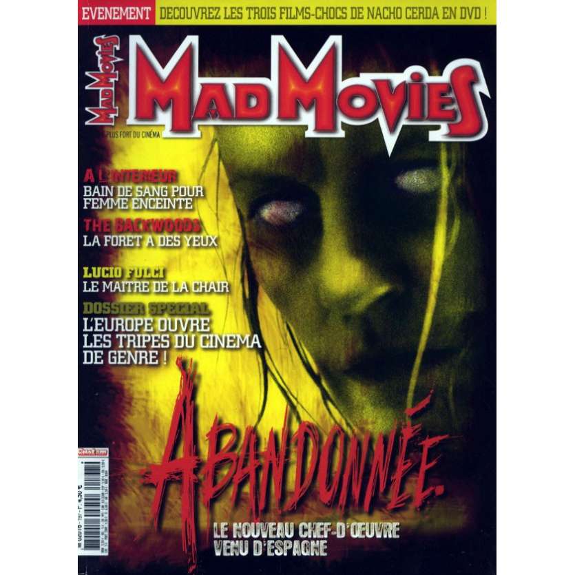 MAD MOVIES N°197 Magazine - 2007 - Abandonnée