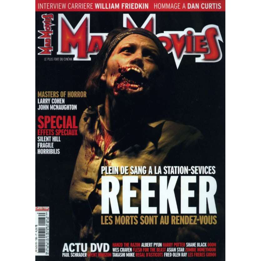 MAD MOVIES N°186 Magazine - 2006 -  Reeker