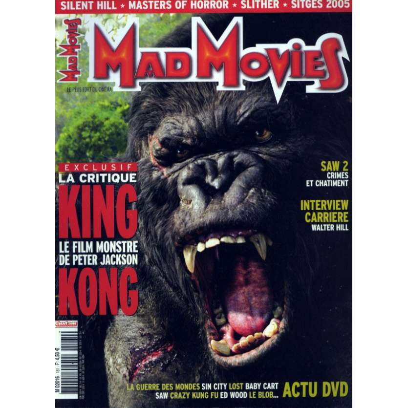 MAD MOVIES N°181 Magazine - 2005 - King Kong