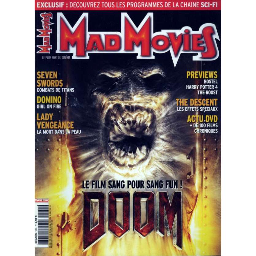 MAD MOVIES N°180 Magazine - 2005 - Doom