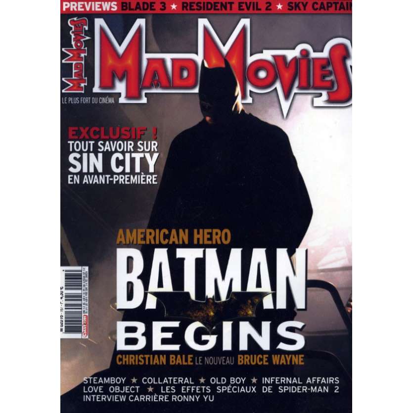 MAD MOVIES N°167 Magazine - 2004 - Batman Begins