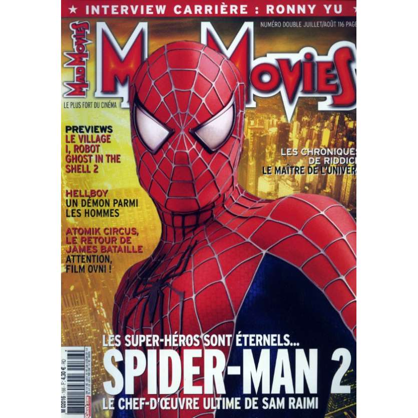 MAD MOVIES N°166 Magazine - 2004 -  Spider-man 2