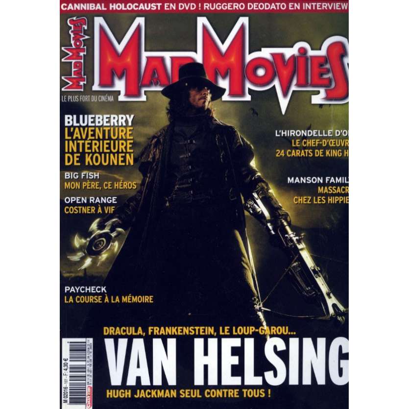 MAD MOVIES N°161 Magazine - 2004 - Van Helsing