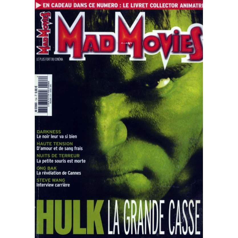 MAD MOVIES N°154 Magazine - 2003 -  Hulk