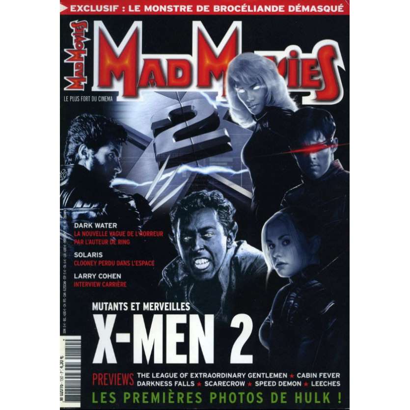 MAD MOVIES N°150 Magazine - 2003 - X-Men 2