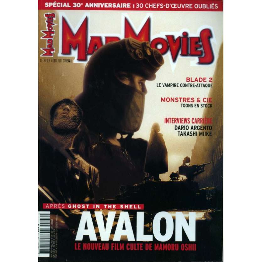MAD MOVIES N°140 Magazine - 2002 - Avalon
