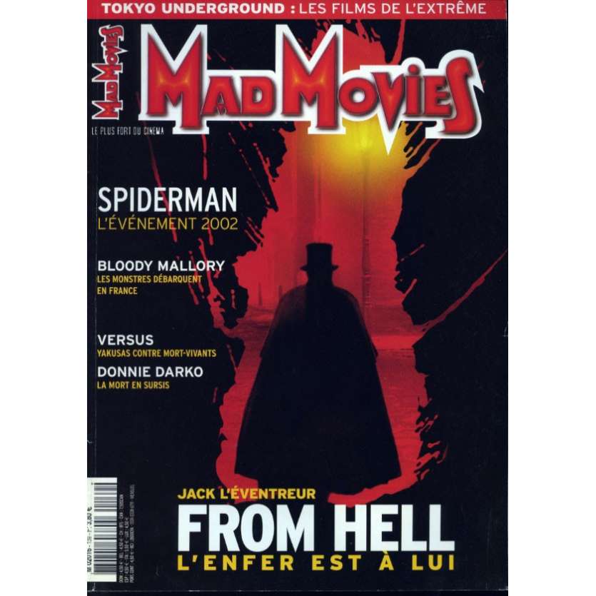 MAD MOVIES N°139 Magazine - 2002 - From Hell