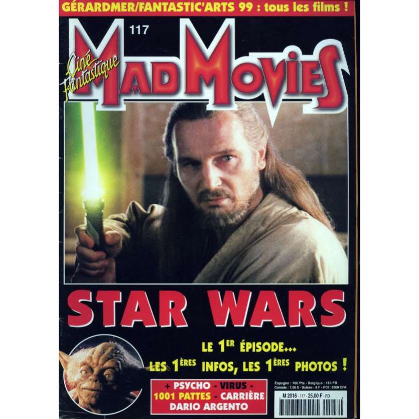 MAD MOVIES N°117 Magazine - 1999 -  Star Wars Episode I