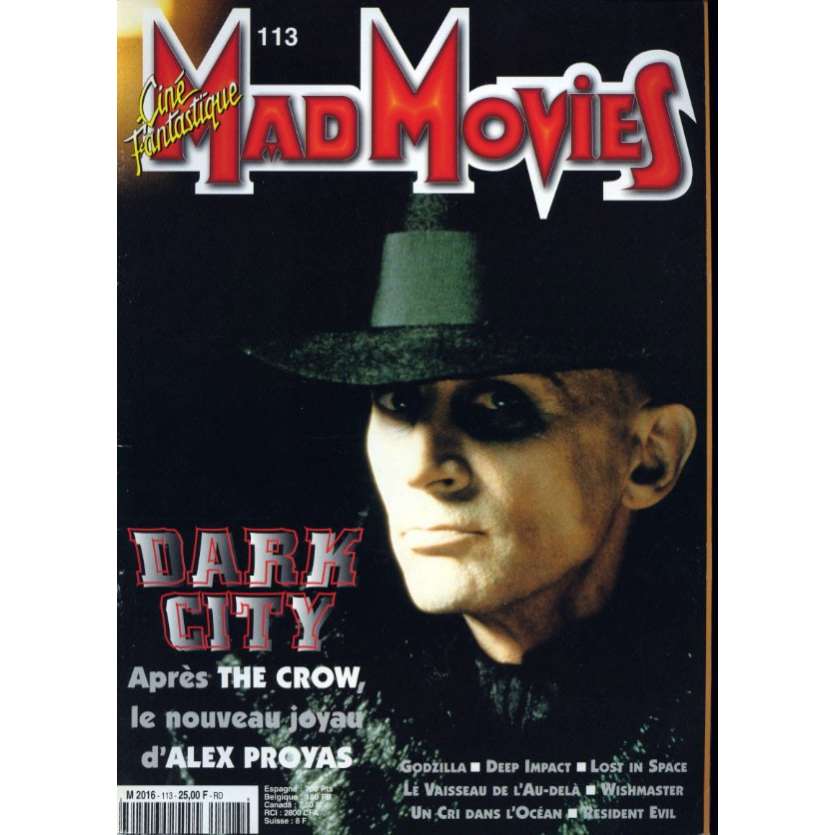 MAD MOVIES N°113 Magazine - 1997 -  Dark City
