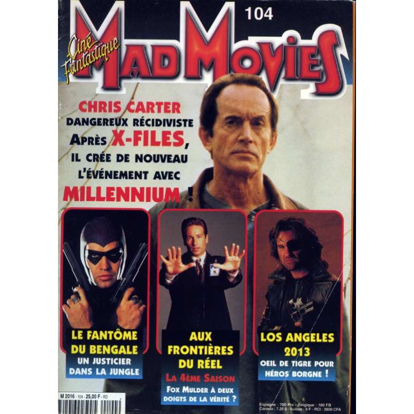 MAD MOVIES N°104 Magazine - 1997 - Millenium