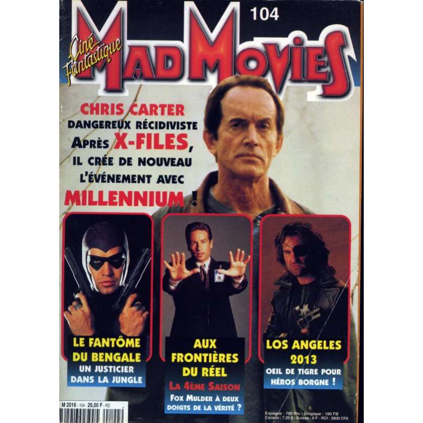 MAD MOVIES N°104 Magazine - 1997 -  Millenium