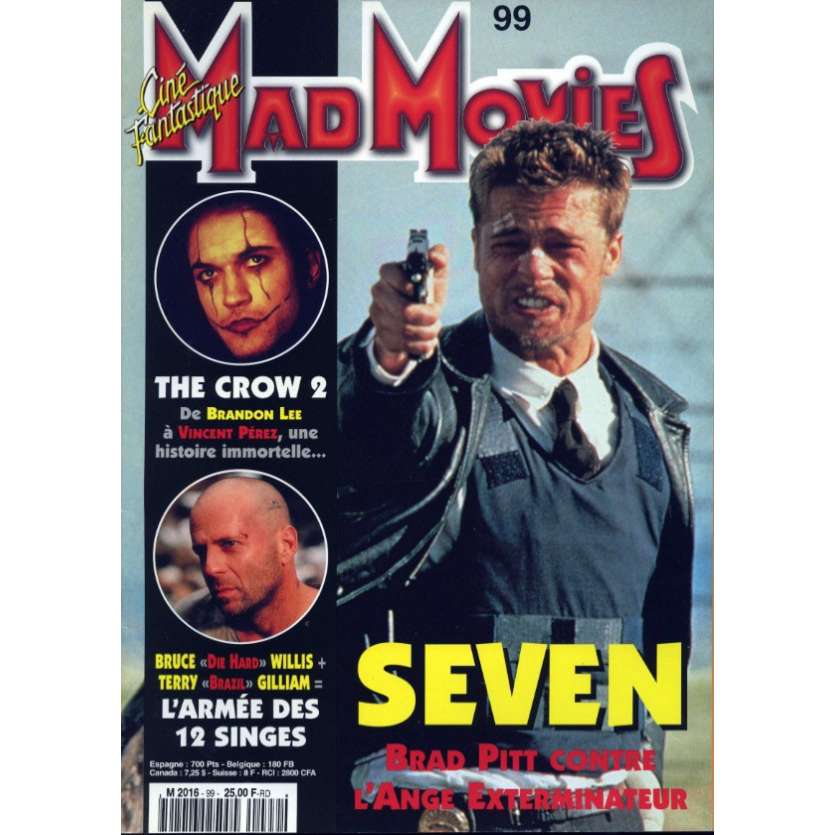 MAD MOVIES N°99 Magazine - 1996 -  Seven