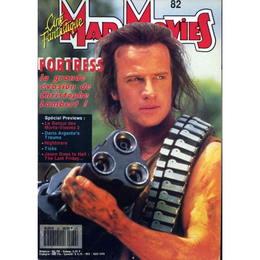 MAD MOVIES N°82 Magazine - 1993 - Fortress