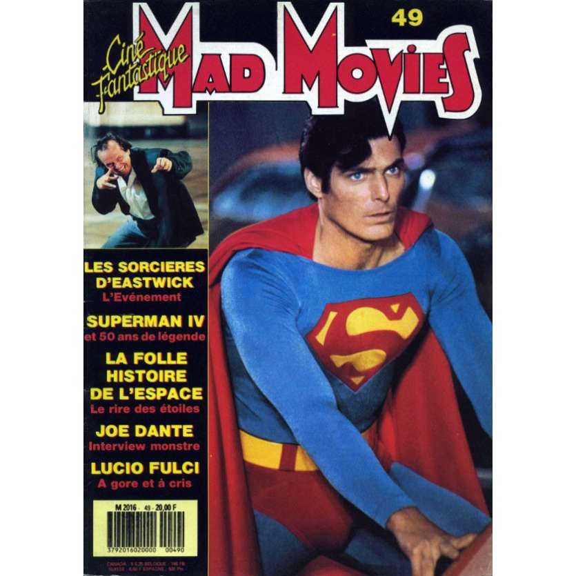 MAD MOVIES N°49 Magazine - 1988 - Superman