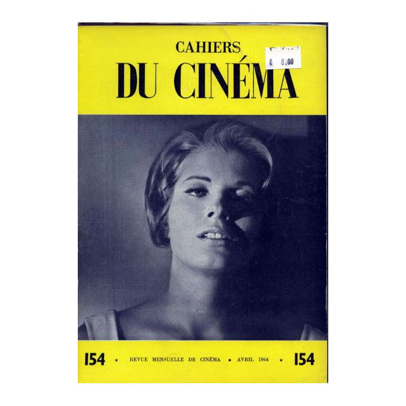CAHIERS DU CINEMA N°154 Magazine - 1964 - Jean-Louis Trintignant