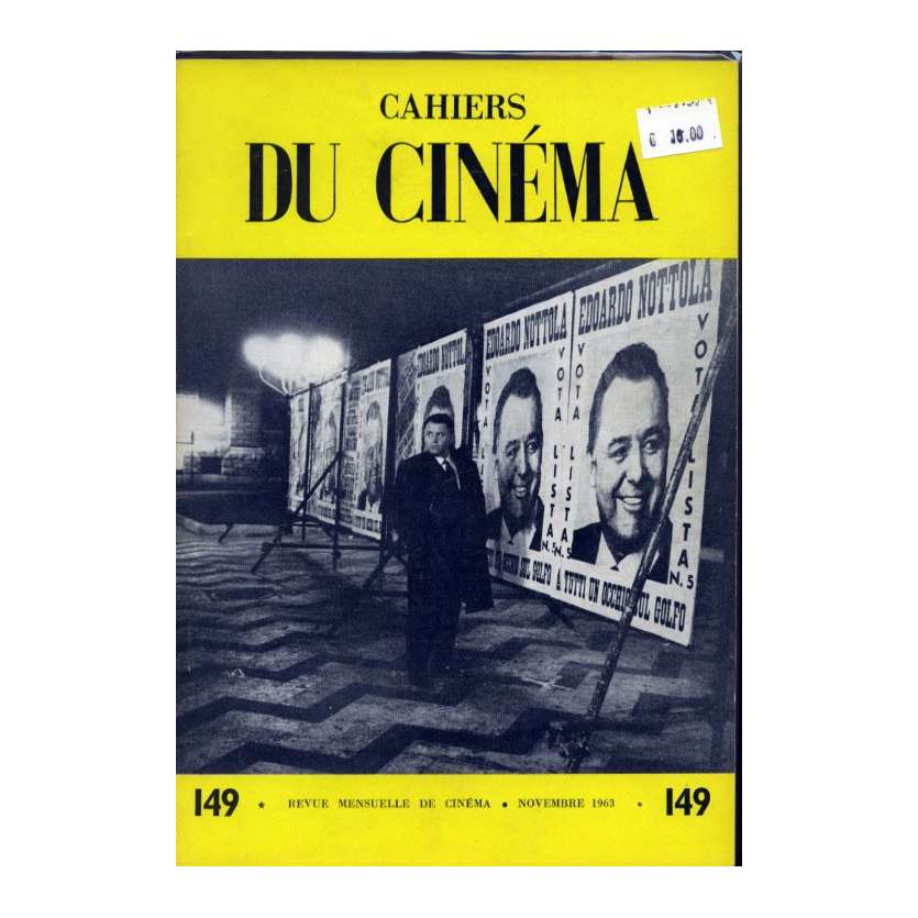 CAHIERS DU CINEMA N°149 Magazine - 1963 - Revue Mensuelle de cinéma