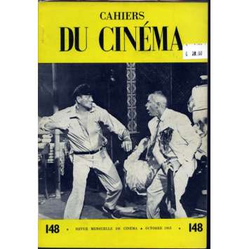 CAHIERS DU CINEMA N°148 Magazine - 1963 - John Wayne, Lee Marvin