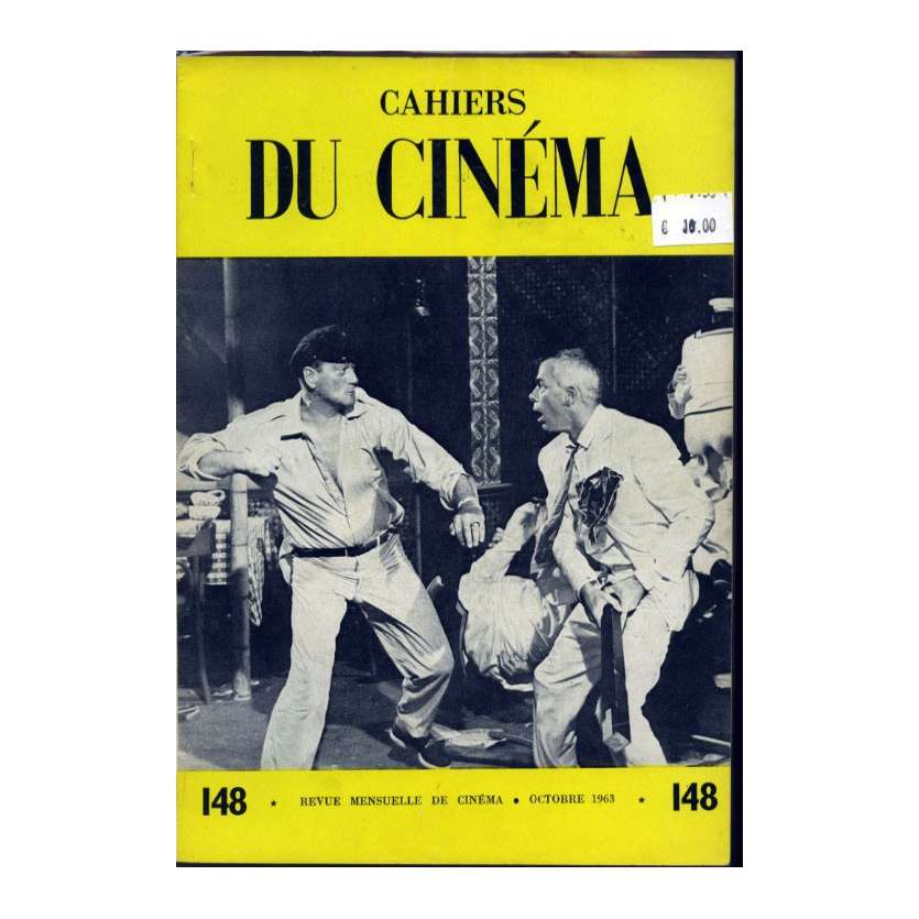 CAHIERS DU CINEMA N°148 Magazine - 1963 - John Wayne, Lee Marvin