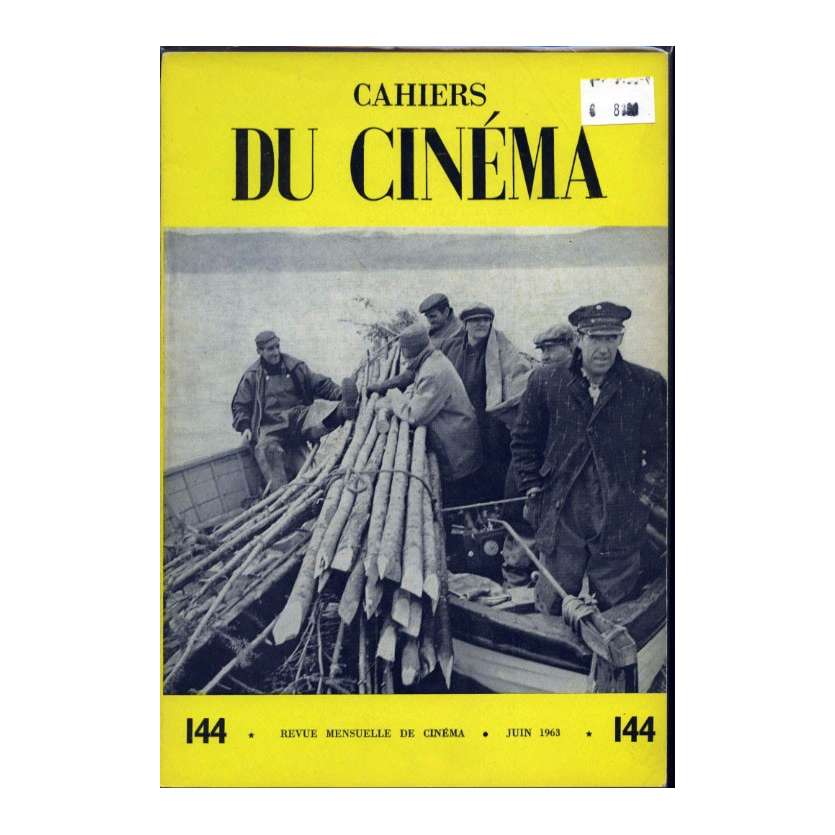 CAHIERS DU CINEMA N°144 Magazine - 1963 - Revue Mensuelle de cinéma