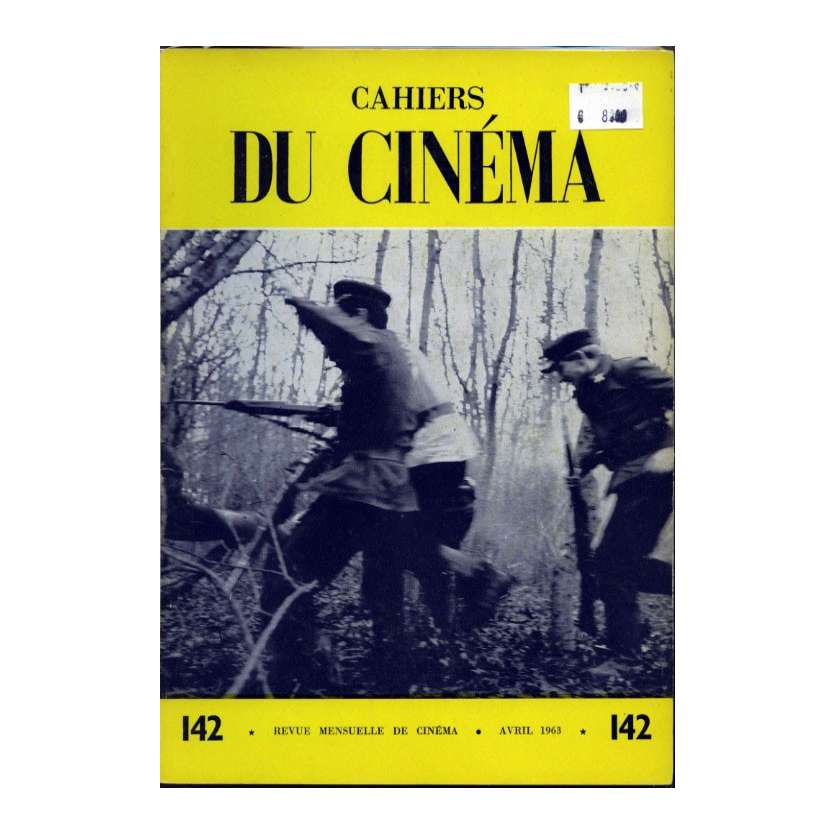 CAHIERS DU CINEMA N°142 Magazine - 1963 - Revue Mensuelle de cinéma