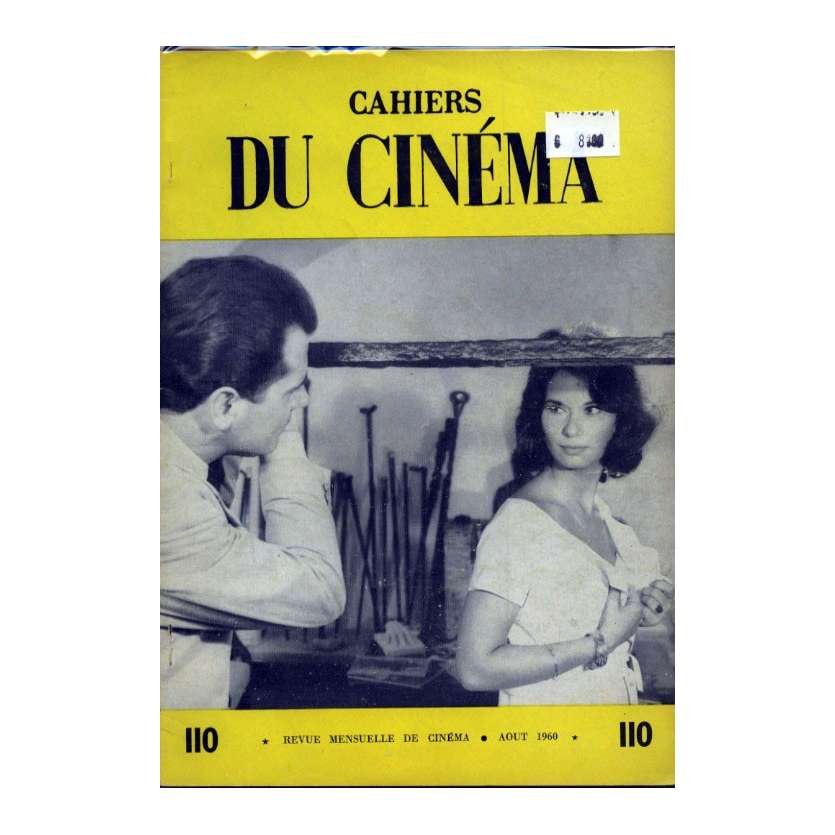 CAHIERS DU CINEMA N°110 Magazine - 1960 -  Revue Mensuelle de cinéma