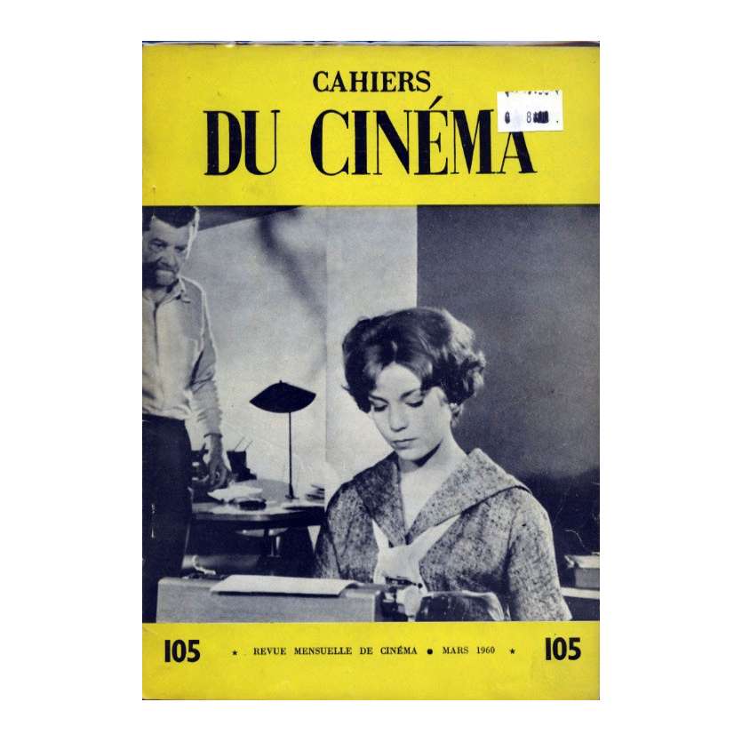 CAHIERS DU CINEMA N°105 Magazine - 1960 - Revue Mensuelle de cinéma