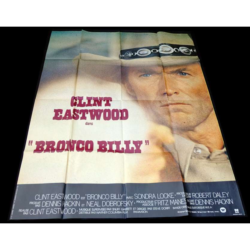 BRONCO BILLY Affiche de film 120x160 - 1980 - Clint Eastwood, Clint Eastwood