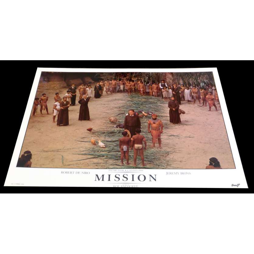 MISSION Photo Luxe 2 30x40 - 1986 - Robert de Niro, Roland Joffé