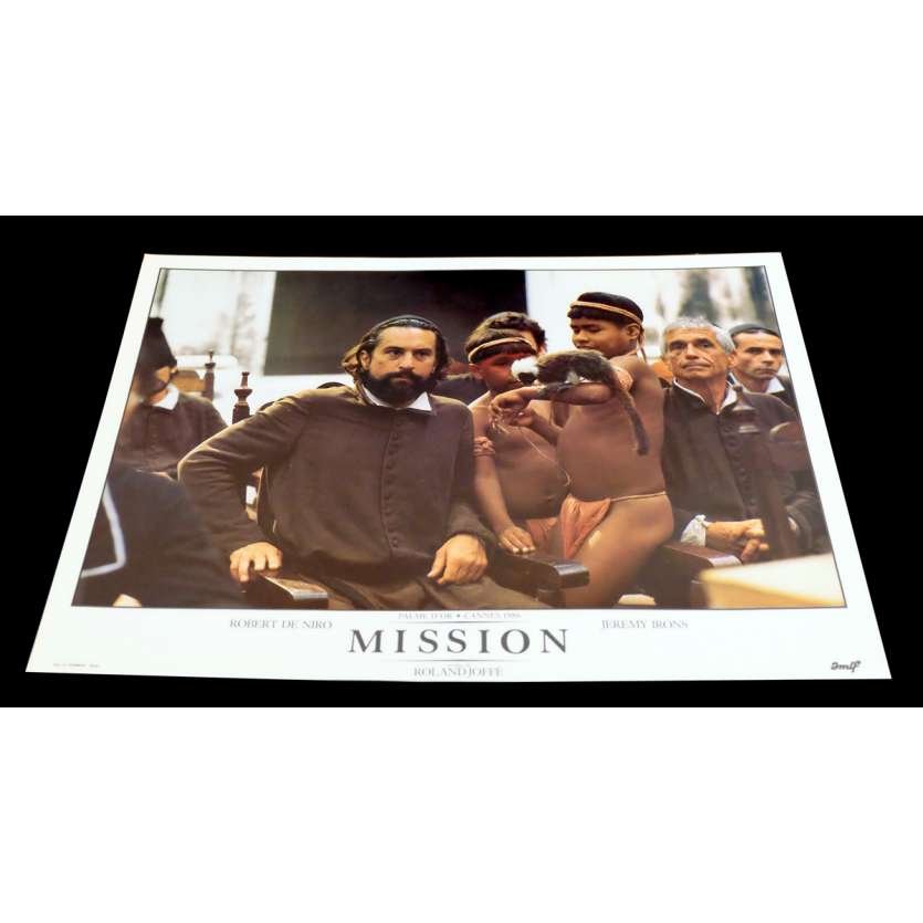 MISSION French DeLuxe Lobby Card 9 11x15 - 1986 - Roland Joffé, Robert de Niro