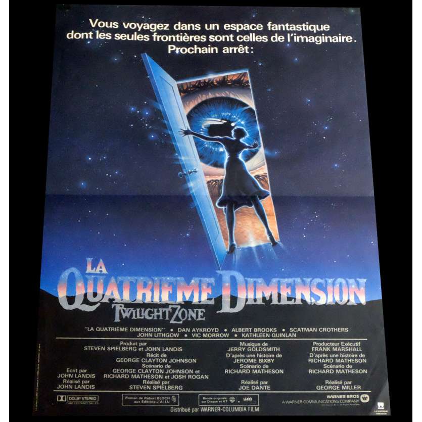 LA QUATRIEME DIMENSION Affiche de film  40x60 - 1983 - John Lightow, Steven Spielberg