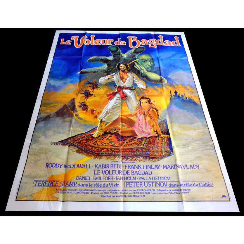 THIEF OF BAGDAD French Movie Poster  47x63 - R1980 - Powell-Pressburger, Conrad Veidt