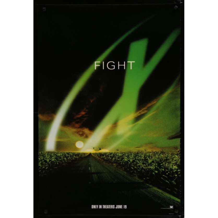 X-FILES Affiche de film 69x102 - 1998 - David Duchovny, Rob Bowman
