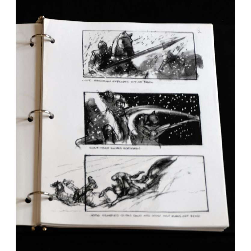 DRACULA US Storyboard  9x12 - 1992 - Francis Coppola, Gary Oldman
